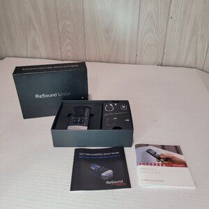 Resound Unite Remote Control 2 Volume & Program Control SEE PHOTO'S FOR CONTENTS